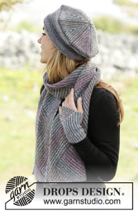 Комплект Tara (берет, шарф и митенки) фото