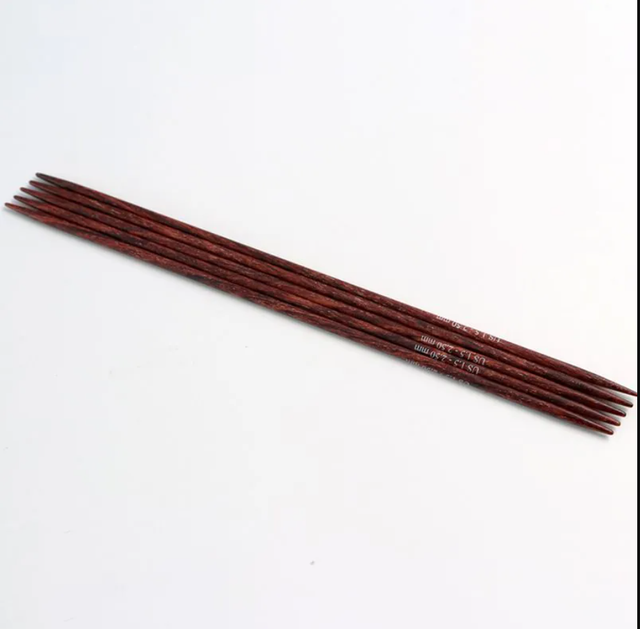 Чулочные деревянные спицы KnitPro Dreamz, длина спицы 12,5 см. 2,5 мм. Арт. 200103 фото