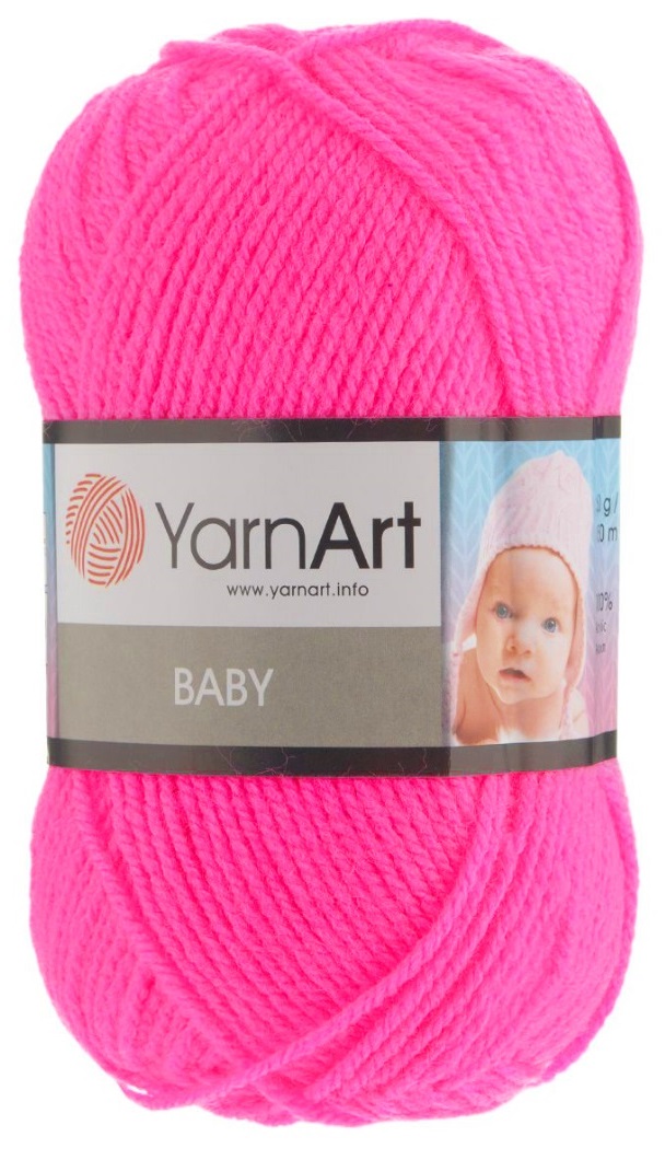 Пряжа Yarnart Baby купить по выгодной цене с доставкой по Москве и России