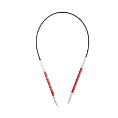 Круговые металлические спицы KnitPro Zing, 22,5 см. 2,75 мм. Арт. 47083 фото