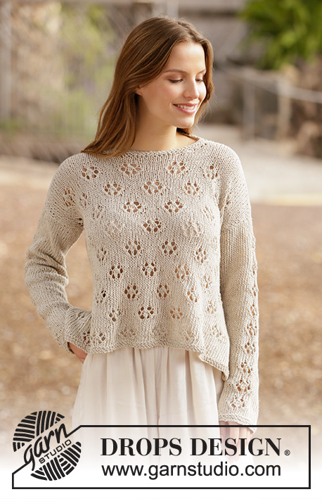 Джемпер Free Flow Sweater от DROPS Design Джемпер Free Flow Sweater от DROPS Design фото