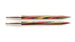 Съемные деревянные спицы без лески KnitPro Symfonie Wood, 2 шт, укороченные, длина 8,5 см, 6 мм, арт.20428 фото