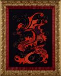Набор для вышивания крестом «Красный дракон» (1229) фото