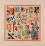 Набор для вышивания крестом «Алфавит» (1435) фото