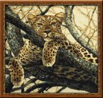 Набор для вышивания крестом «Леопард» (937) фото