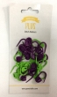 Маркеры для вязания (30 шт зеленого и фиолетового цвета) фото