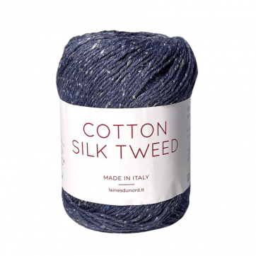 Пряжа Cotton silk tweed фото